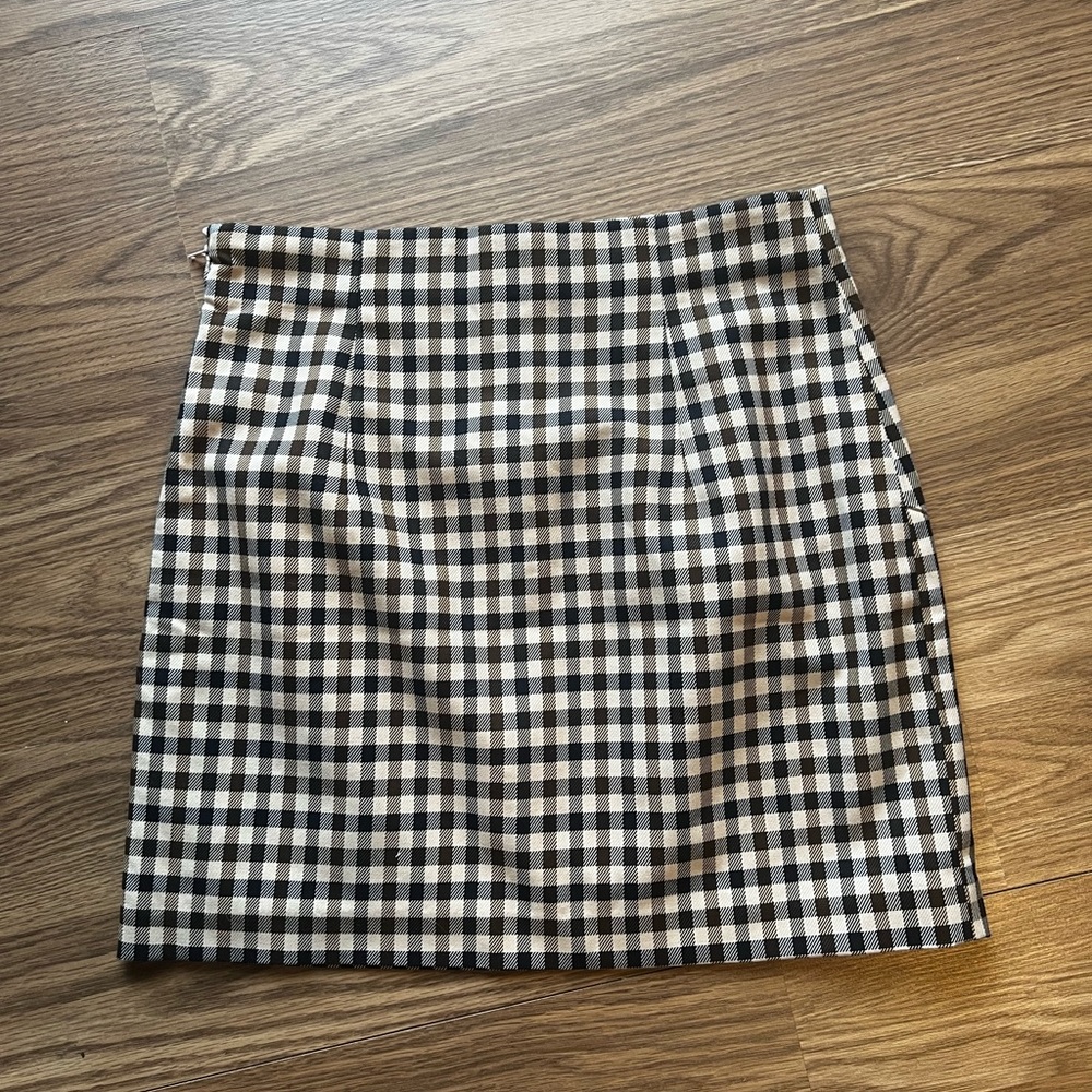 Plaid Skirt